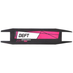 Шкурка-накладка на деку городского самоката Novatrack Deft 200, 46,5см*11см, розовая - фото