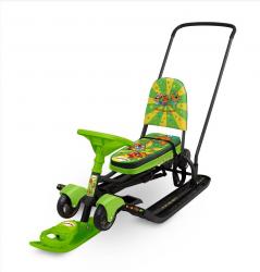 Снегокат Ника "Тимка спорт 6" три кота (арт. ТС6/ТК2) - фото