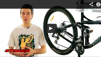 Видеообзор двухподвесного велосипеда Stinger Magnum