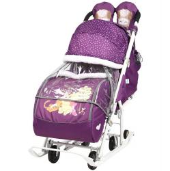 Санки-коляска "Disney-baby 2" (Disney Медвежонок Винни) - фото