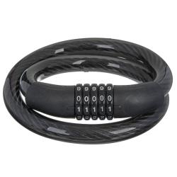 Замок STG, трос спиральный диам.25х100см - фото