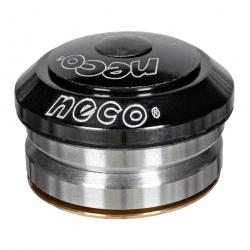 Рулевая колонка Neco H51, IS42, 1 1/8", пром.подшипники, черный - фото