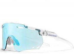 Очки велосипедные ROCKBROS, фотохромные в прозрачной оправе, с синими перфорированными линзами, RB_14110013007 - фото
