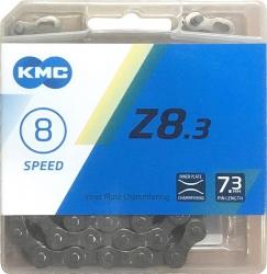 Цепь КМС Z8.3, 8 ск., 1/2X3/32"Х114, серая - фото