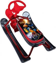 Снегокат НИКА Кросс, СНК/ГР, с галактическим роботом - фото