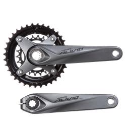 Система Shimano Alivio M4050, 175мм, ин.вал, 36/22T, 9 ск. - фото