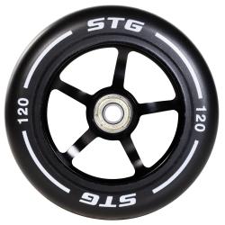 Колесо PU 120mm для трюковых самокатов с алюминиевым ободом - фото