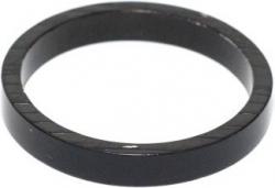 Спейсер рулевой Author (проставочное кольцо) спорт, 1 1/8", алюминий, 5мм, черный, 8-23950352 - фото