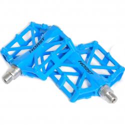 Педали алюминиевые H32 HORST, литые, широкие, с шипами, 92х95х15мм - фото