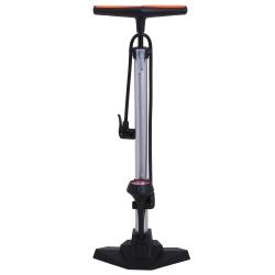 Насос напольный велосипедный высокого давления с манометром и адаптером "Presta"-"Schrader" - фото