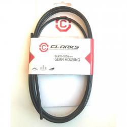 Рубашка тросика переключения Сlark's IGOC4, 2000мм, для заднего переключателя MTB/Road, с 10 заглушками, черная, 3-608 - фото