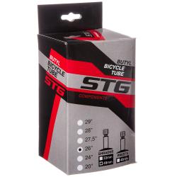 Камера велосипедная STG бутил 26"Х2,5"/ 3,0" велонип. 48мм - фото