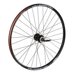 Колесо 26" переднее 32 спицы двойной обод втулка SF B27F - фото