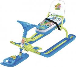 Снегокат Nika Kids "Тимка спорт 4-1", ТС4-1/Ф22, фиксики 2 - фото