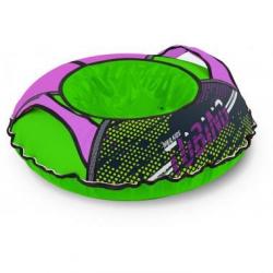 Тюбинг 80 см c неоновым рисунком - фото