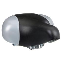 Седло STG, комфортное, черно-серое - фото