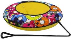 Тюбинг-ватрушка Тяни-Толкай 83см ОКСФОРД DONUT (С камерой), ТТ.002VR26 - фото