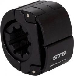 Держатель телефона STG B-755S, алюминий, черный - фото