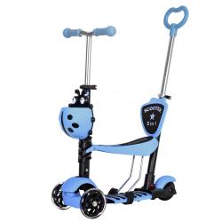 Самокат-кикборд Novatrack Disco-kids Saddle PRO (2019) - фото