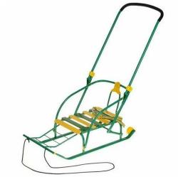 Санки детские "Nikki 2" (N2/З зеленый) - фото