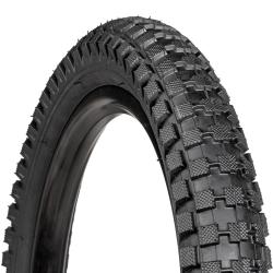 Покрышка Bike Parts PM-1004, 16x2.4, черный - фото