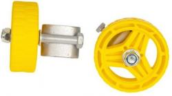 Кронштейн 30 с колесами на детские санки УС30К - фото