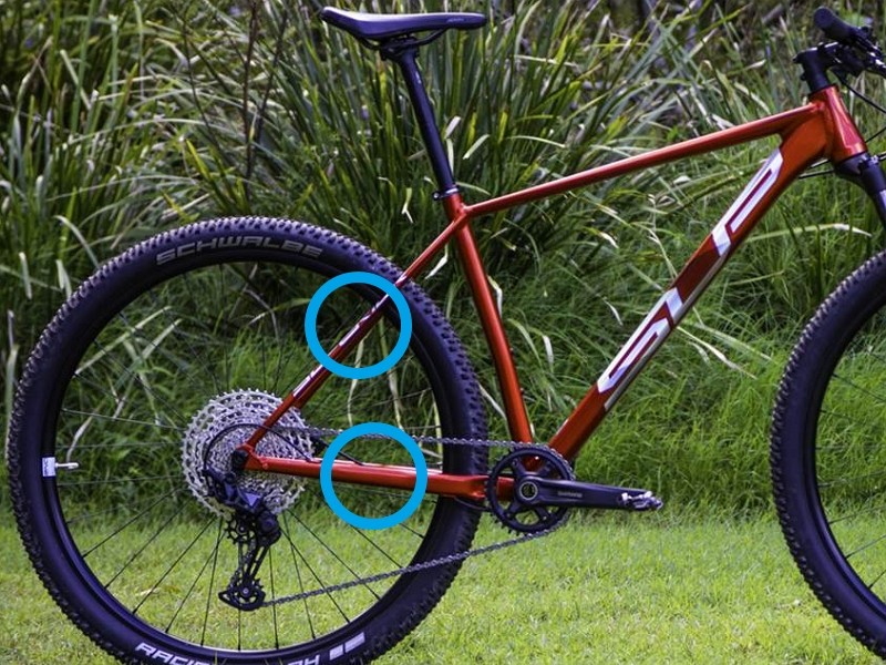 Перо рамы велосипеда