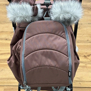 Санки-коляска "Ника детям 7-5SK" шоколадный (арт. НД7-5SK/Ш) - фото