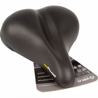 Седло Velo Elastomer, комфорт, 264х220мм, спец. наполнитель D2, закрытые пружины, с боковой защитой, 854г, 5-250069 - фото