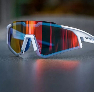 Очки велосипедные Rockbros, оправа голубая, линзы фотохромные, RB_14110006002 - фото