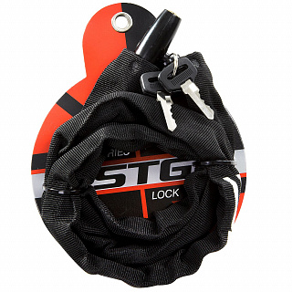 Велозамок STG модель CHL-811 ключе 4х90см - фото