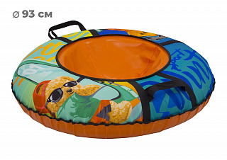 Тюбинг 93см ОКСФОРД BOARD LED - фото