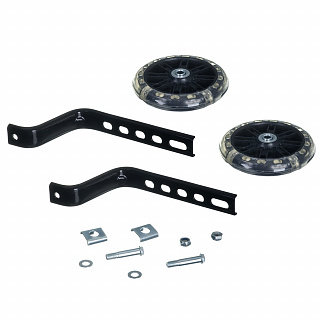 Колеса поддерживающие STG, c огоньками цена за пару, инд. - фото