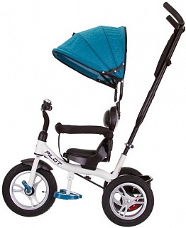 Велосипед трехколесный Pilot PTA1, с ручкой управления - фото