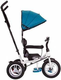 Велосипед трехколесный Pilot PTA1, с ручкой управления - фото