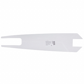 Шкурка-накладка на деку городского самоката Novatrack Polis 160 Plastic, 49,5см*11,5см, розовая - фото