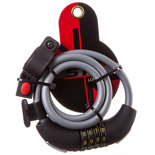 Велозамок STG TY557-1 кодовый 10мм х 100см - фото