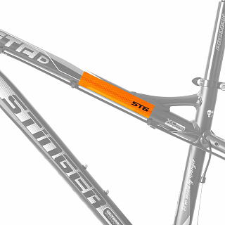 Светоотражатель наклейки 3-D - фото