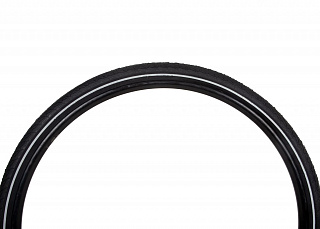 Покрышка Mitas Flash V66, 700x40c, ETRTO 42-622, светоотрожающая полоса, черный - фото