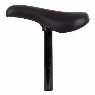 Седло STG YBT-9041 BMX, с штырем 25.4х200мм, черный - фото