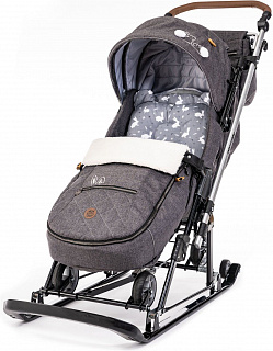 Санки-коляска комбинированная НИКА Joy every day1 - фото