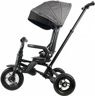 Велосипед трехколесный QPlay Nova, с ручкой управления - фото