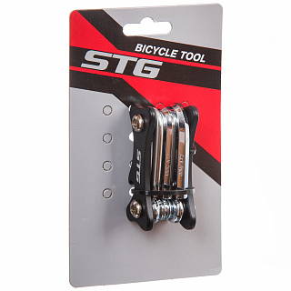 Ключи шестигранные STG, модель HF64, 8 предметов - фото