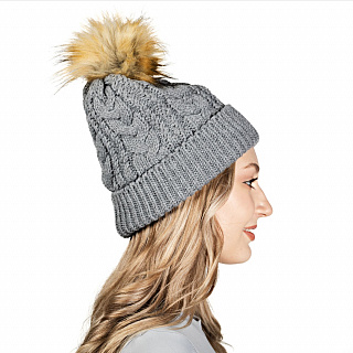 Шапка модель DRC22HK072, светоотражающая - фото