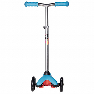 Самокат детский Novatrack Disco-kids Basic (2025) со светящимися колёсами - фото