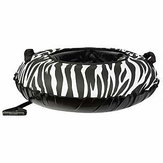 Тюбинг Snowstorm BZ-100_ZEBRA, 100 см, черный - фото